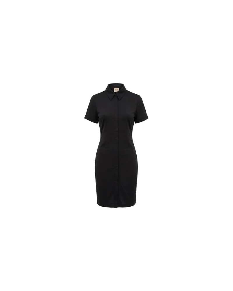 TOD'S KLEIDER - Midi-Kleiderauf YOOX.COM Schwarz