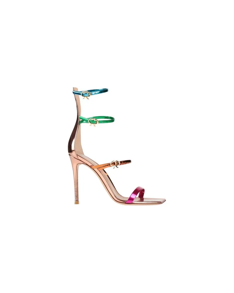Gianvito Rossi SCHUHE - Sandalenauf YOOX.COM Fuchsia