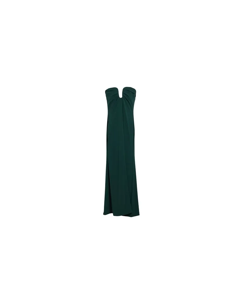 Roland Mouret KLEIDER - Maxi-Kleiderauf YOOX.COM Dunkelgrün