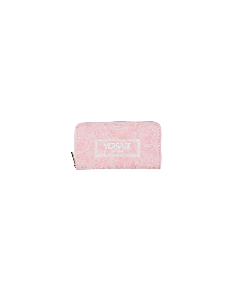 Versace Kleinlederwaren - Brieftaschenauf YOOX.COM Hellrosa