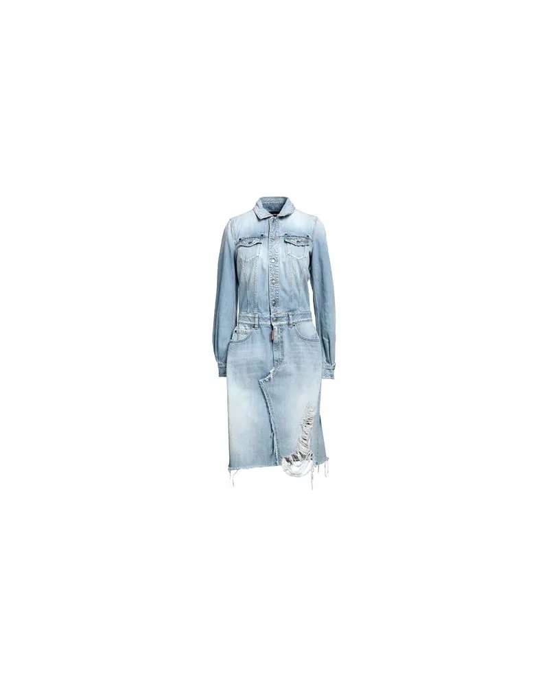 Dsquared2 KLEIDER - Midi-Kleiderauf YOOX.COM Blau