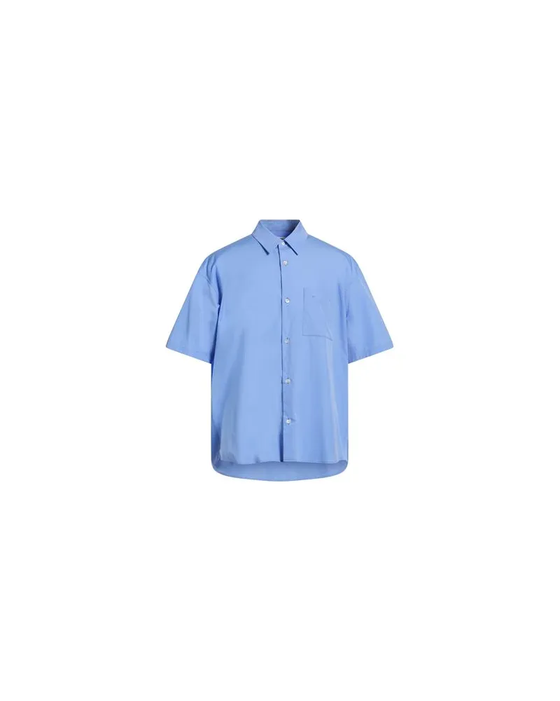 ATTACHMENT TOPS - Hemdenauf YOOX.COM Hellblau