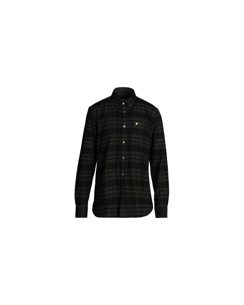 Lyle & Scott VINTAGE - TOPS - Hemdenauf YOOX.COM Dunkelgrün