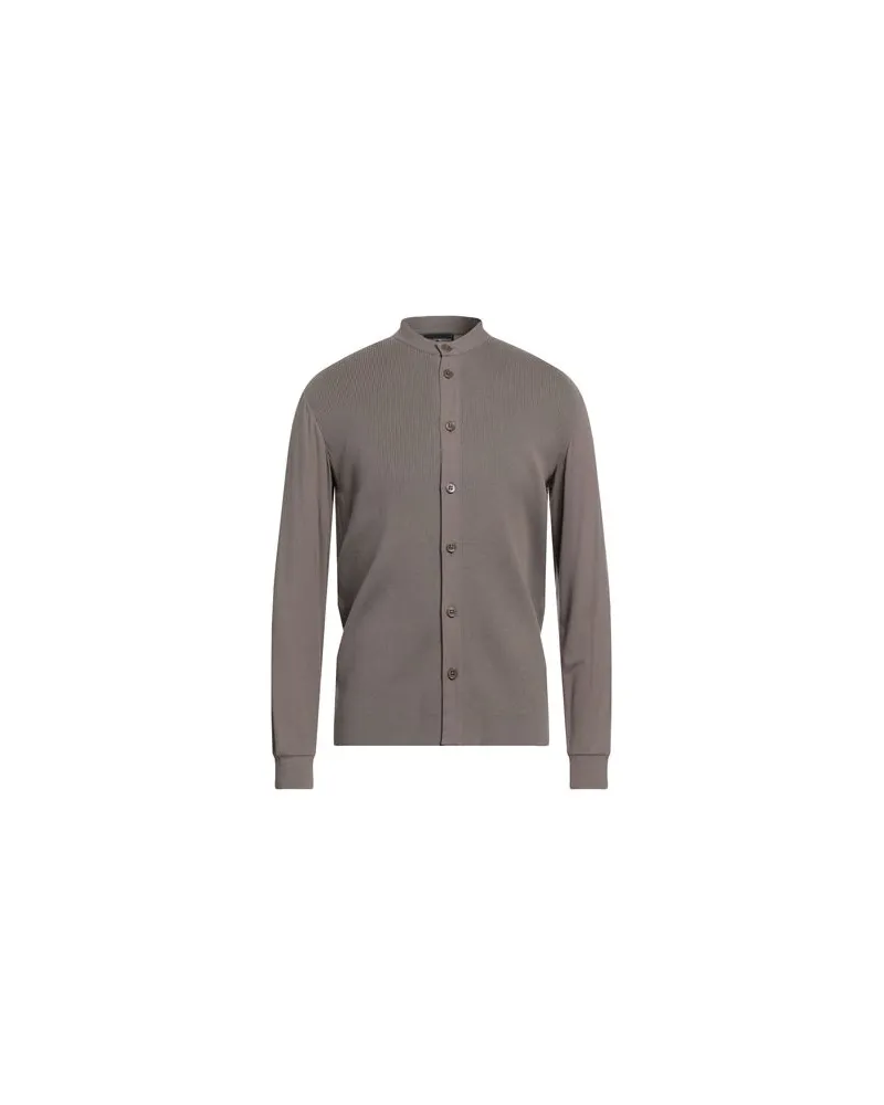Emporio Armani STRICKWAREN - Strickjackenauf YOOX.COM Khaki