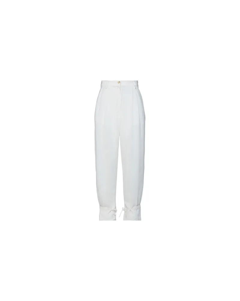 forte_forte HOSEN & RÖCKE - Hosenauf YOOX.COM Elfenbein