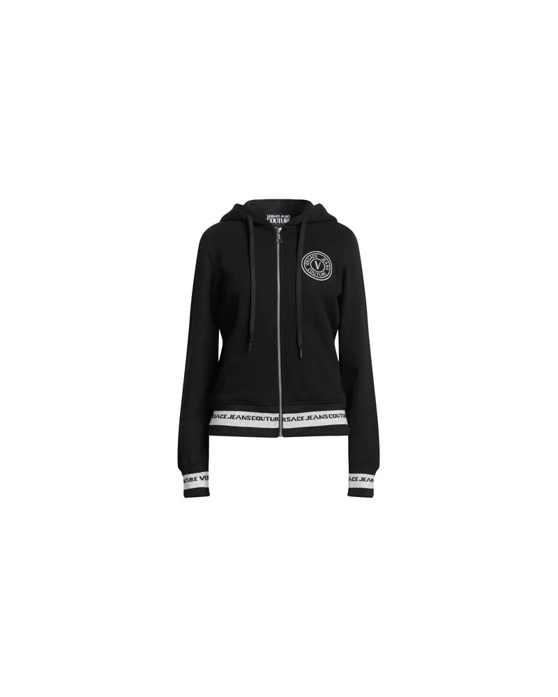 Versace Jeans TOPS - Sweatshirtsauf YOOX.COM Schwarz