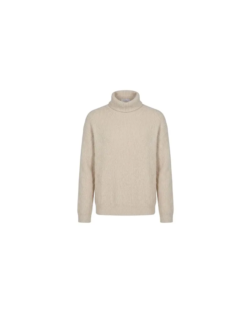 Uma Wang STRICKWAREN - Rollkragenpulloverauf YOOX.COM Cremeweiß