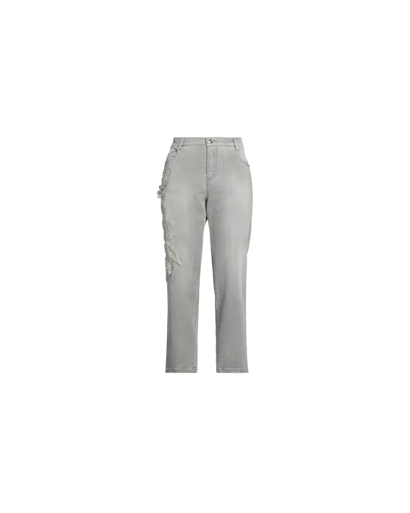 Ermanno Scervino HOSEN & RÖCKE - Jeanshosenauf YOOX.COM Grau