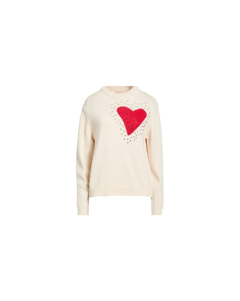 Kaos STRICKWAREN - Pulloverauf YOOX.COM Cremeweiß