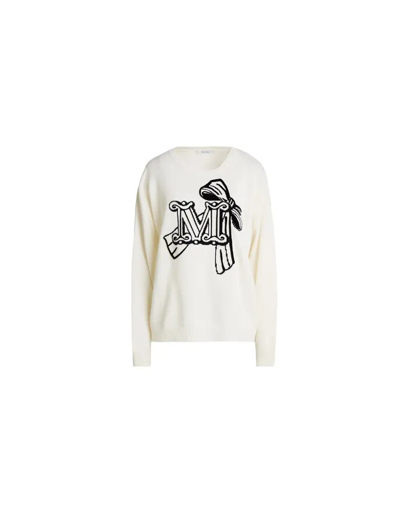 Max Mara STRICKWAREN - Pulloverauf YOOX.COM Elfenbein
