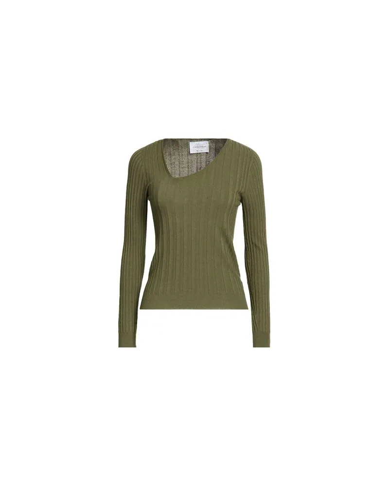 Vicario Cinque STRICKWAREN - Pulloverauf YOOX.COM Militärgrün