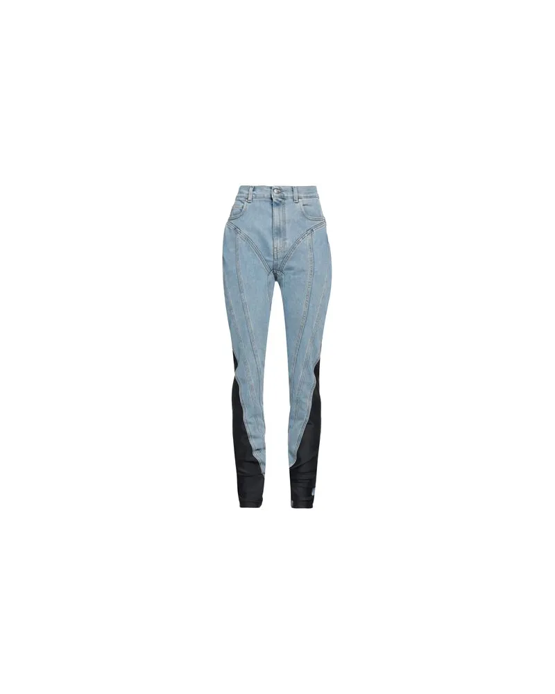 Thierry Mugler HOSEN & RÖCKE - Jeanshosenauf YOOX.COM Blau