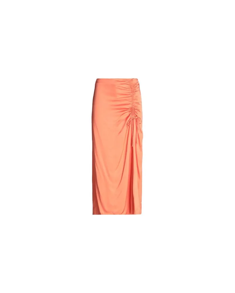 EDITED Madlin Skirt  - HOSEN & RÖCKE - Midi-Röckeauf YOOX.COM Lachs