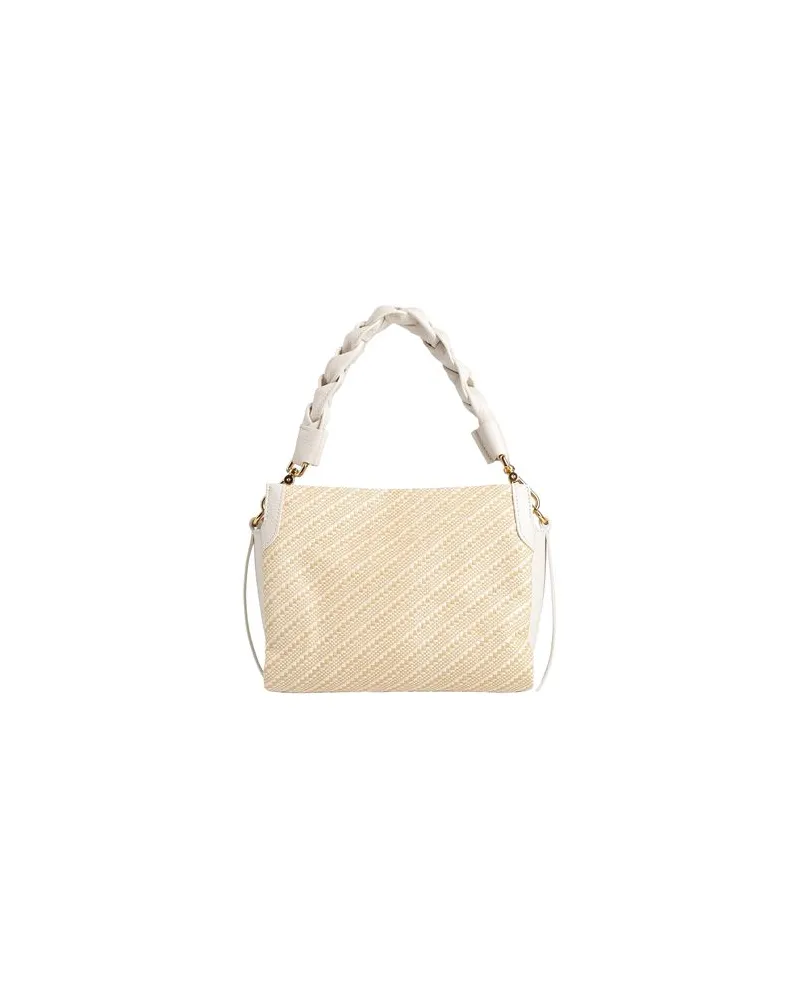 Coccinelle BOHEME BICOLOR  - TASCHEN - Handtaschenauf YOOX.COM Elfenbein