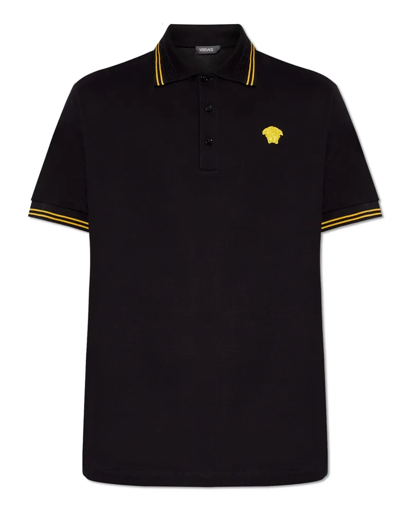 Versace Poloshirt Schwarz