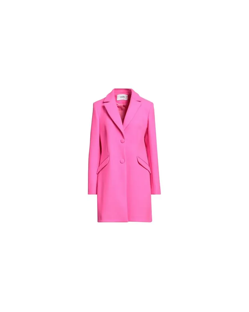 Silvian Heach JACKEN & MÄNTEL - Mäntelauf YOOX.COM Fuchsia