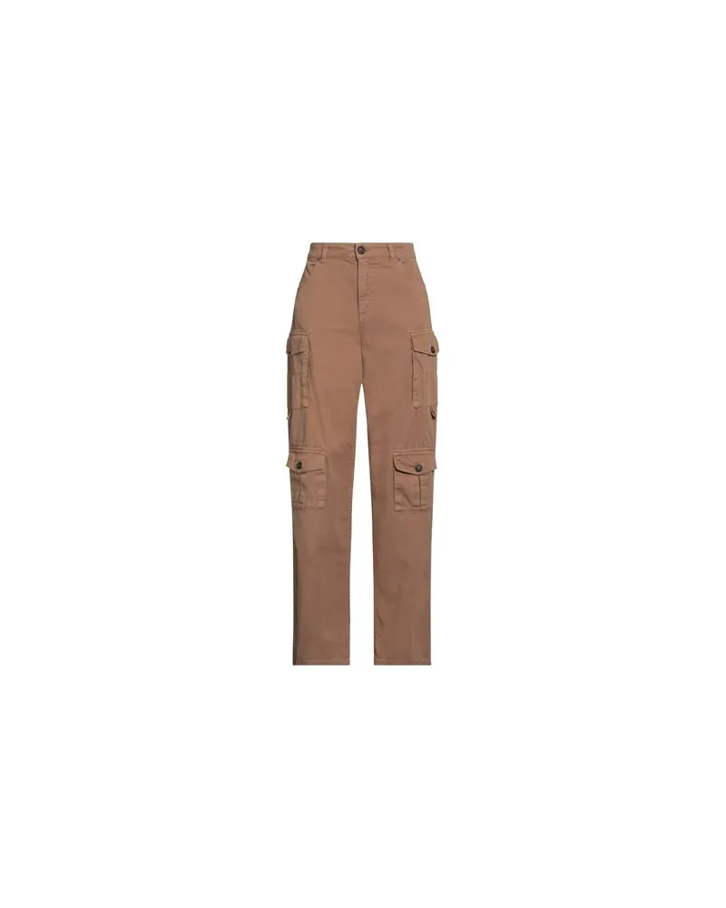 Pinko DENIM - HOSEN & RÖCKE - Hosenauf YOOX.COM Hellbraun