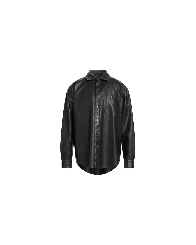 MSGM TOPS - Hemdenauf YOOX.COM Schwarz