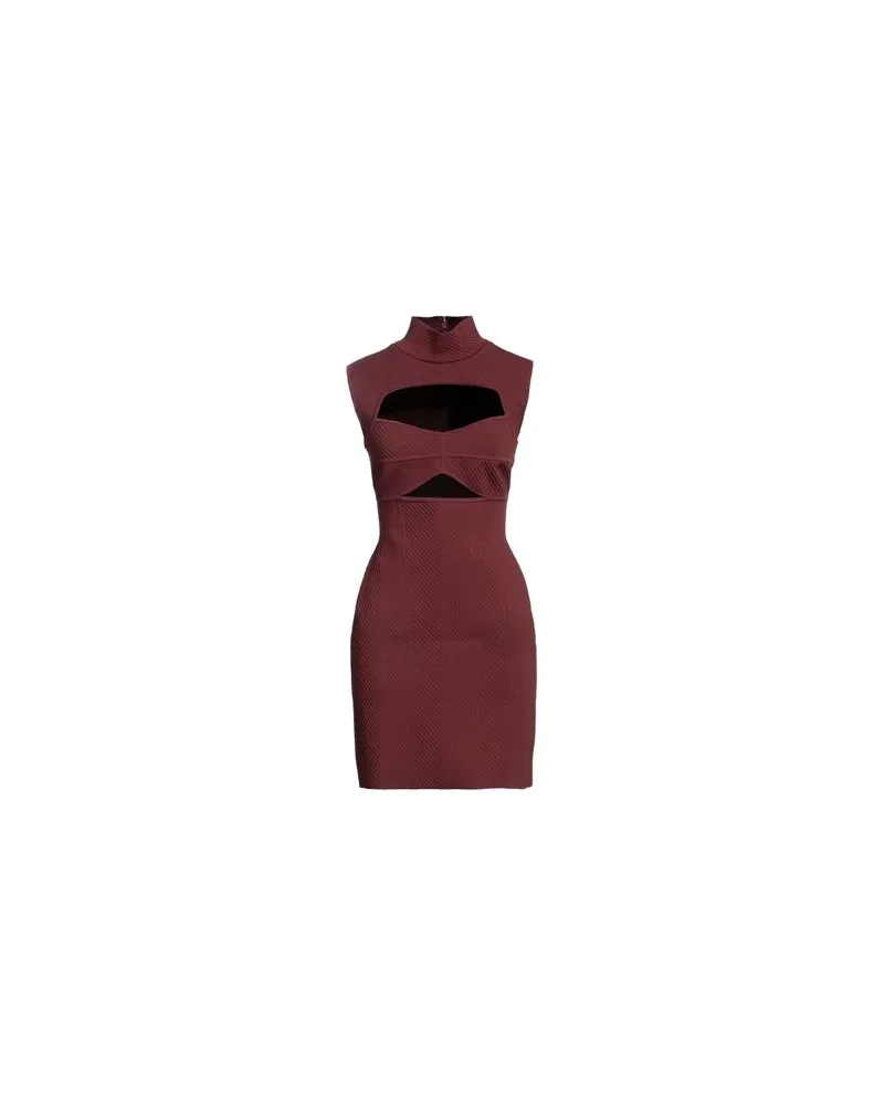 Hervé Léger KLEIDER - Mini-Kleiderauf YOOX.COM Ziegelrot