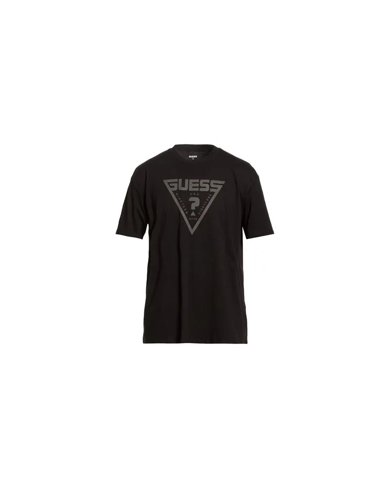 Guess TOPS - T-shirtsauf YOOX.COM Schwarz