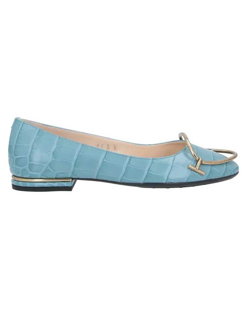 TOD'S Ballerina Blaugrau