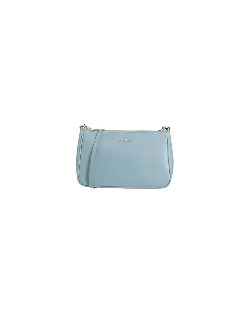 Furla TASCHEN - Umhängetascheauf YOOX.COM Himmelblau