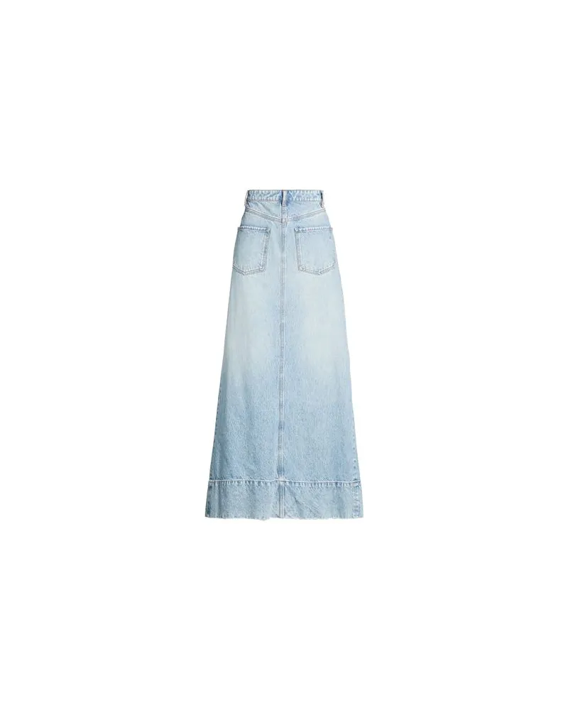 SPORTMAX HOSEN & RÖCKE - Jeansröckeauf YOOX.COM Blau