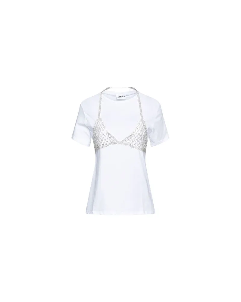 AINEA TOPS - T-shirtsauf YOOX.COM Weiß