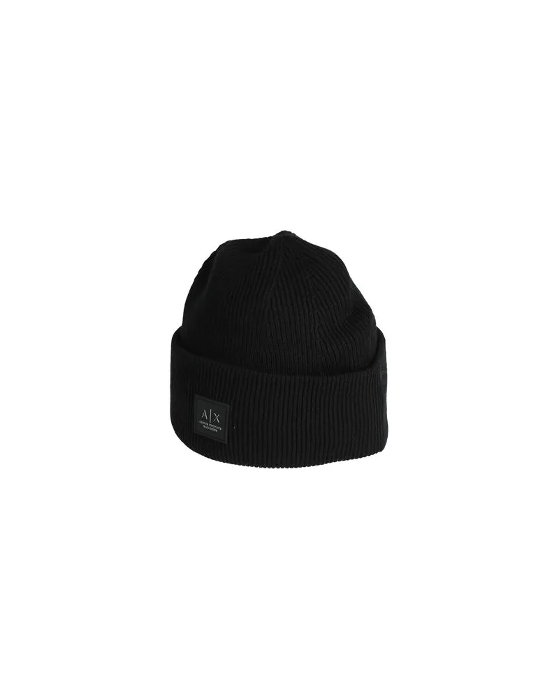 Armani Exchange ACCESSOIRES - Mützen & Hüteauf YOOX.COM Schwarz