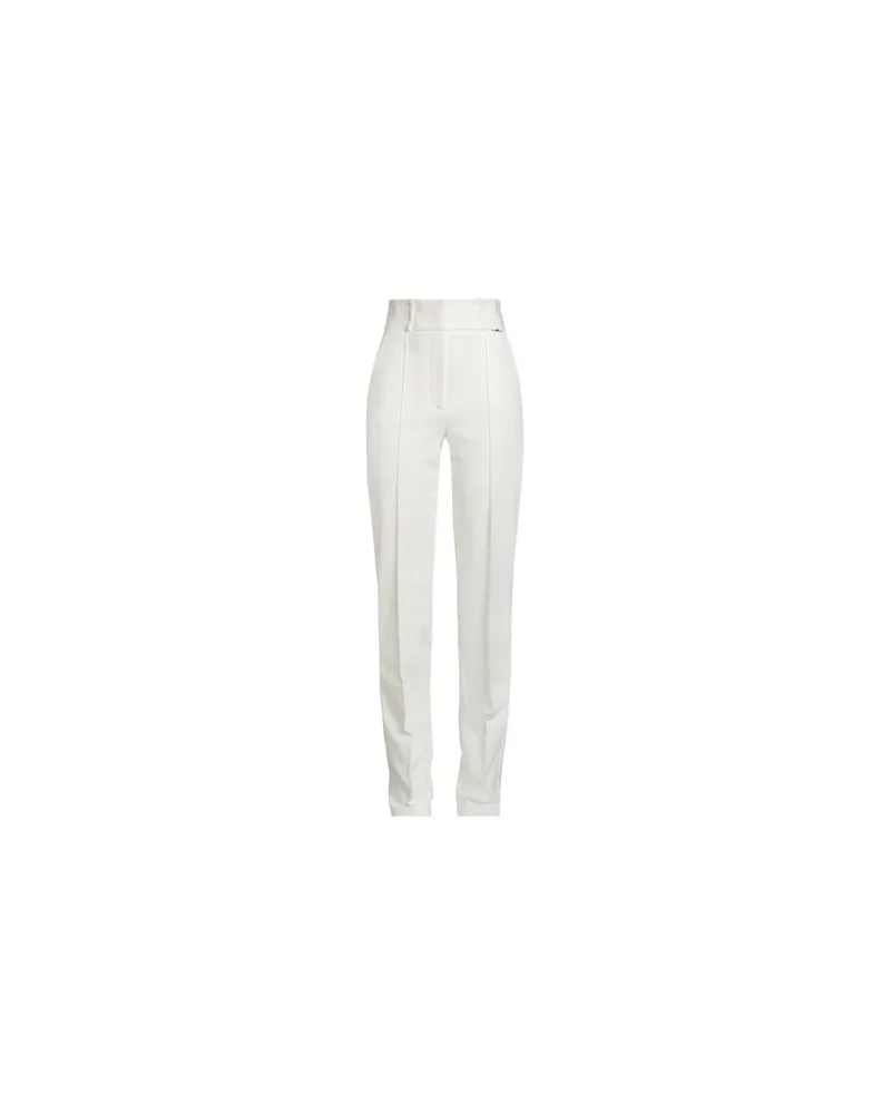 Elisabetta Franchi HOSEN & RÖCKE - Hosenauf YOOX.COM Weiß