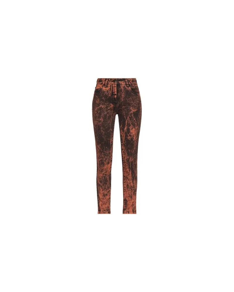 Mariella Rosati HOSEN & RÖCKE - Jeanshosenauf YOOX.COM Lederfarben