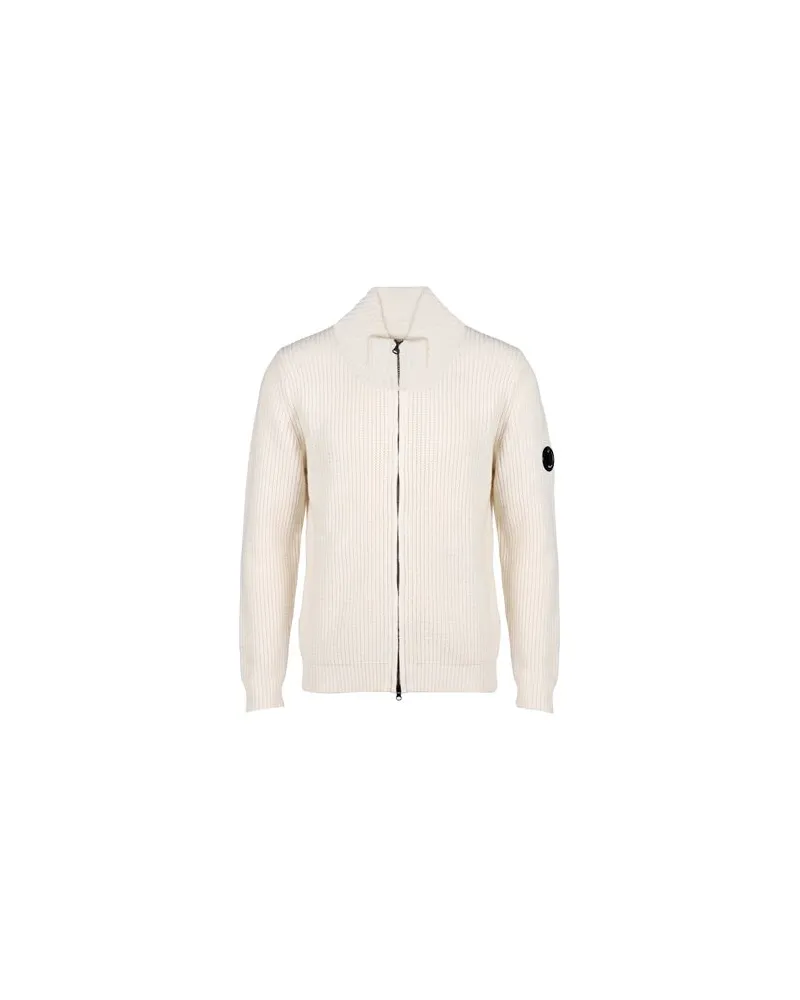 C.P. Company STRICKWAREN - Strickjackenauf YOOX.COM Elfenbein