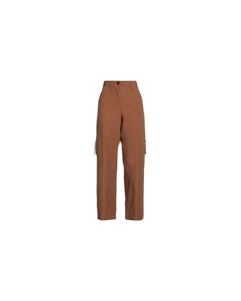Jil Sander HOSEN & RÖCKE - Hosenauf YOOX.COM Braun