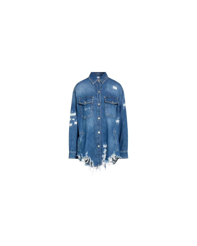 Gaëlle Bonheur JACKEN & MÄNTEL - Jeansjacken/Mäntelauf YOOX.COM Blau