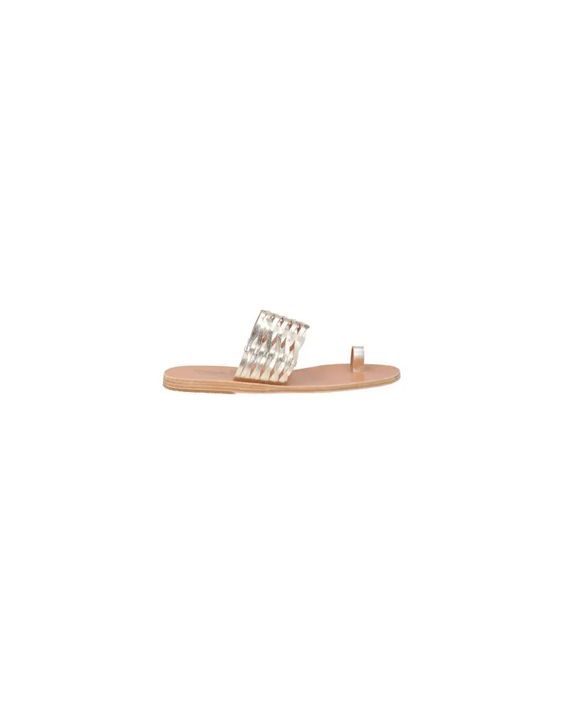 Ancient Greek Sandals SCHUHE - Zehentrennerauf YOOX.COM Platin