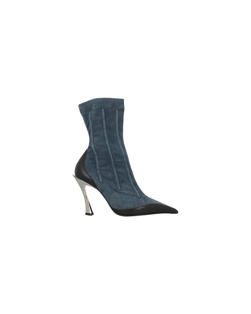 Thierry Mugler SCHUHE - Stiefelettenauf YOOX.COM Taubenblau