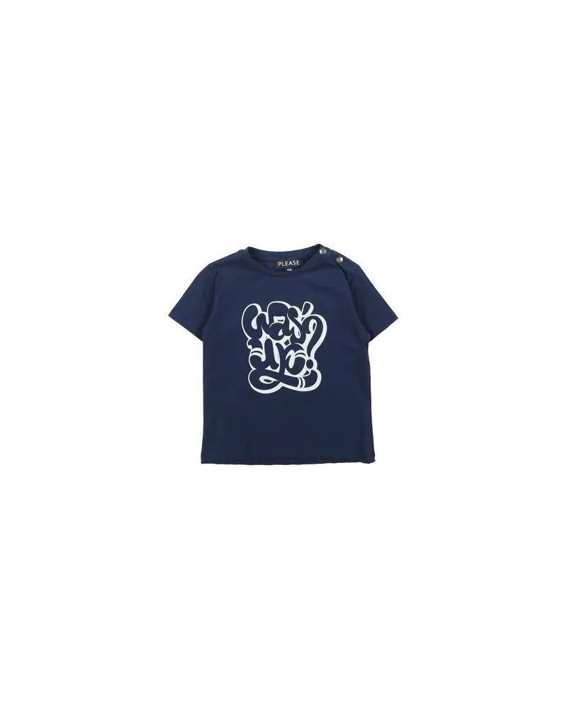 Please TOPS - T-shirtsauf YOOX.COM Marineblau