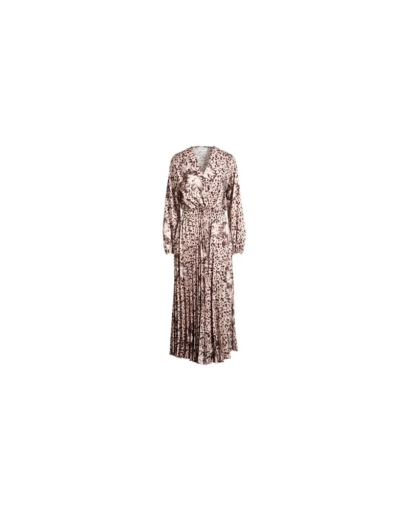 Soallure KLEIDER - Midi-Kleiderauf YOOX.COM Beige