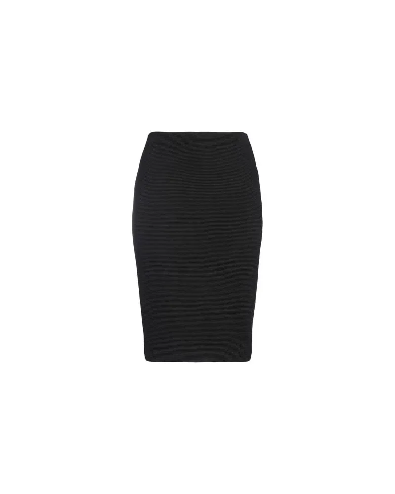 Emporio Armani HOSEN & RÖCKE - Midi-Röckeauf YOOX.COM Schwarz