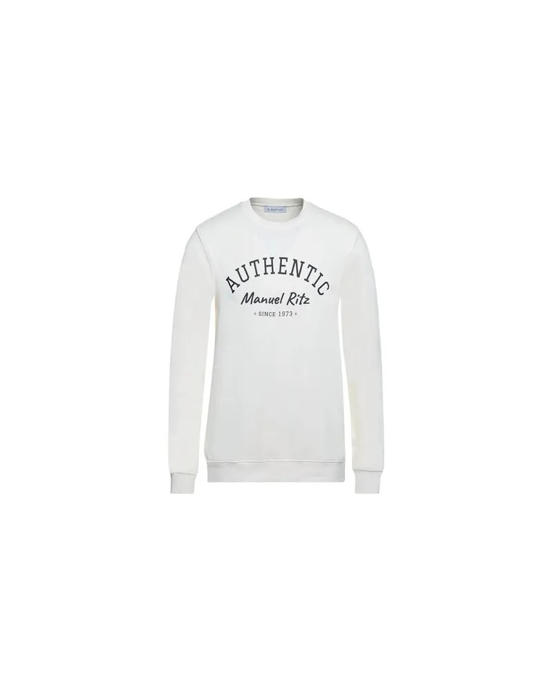 Manuel Ritz TOPS - Sweatshirtsauf YOOX.COM Elfenbein