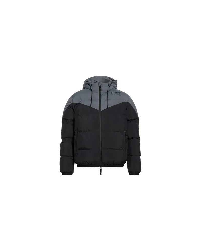 EA7 JACKEN & MÄNTEL - Pufferjacken & Daunenjackenauf YOOX.COM Schwarz