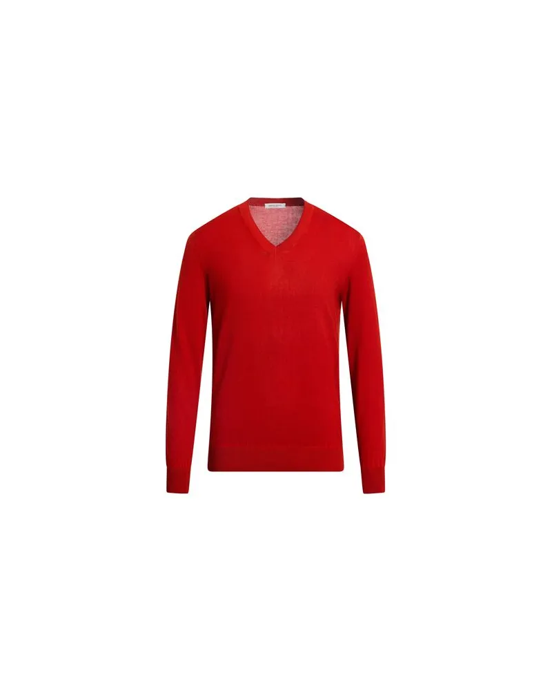 Paolo Pecora Milano STRICKWAREN - Pulloverauf YOOX.COM Rot