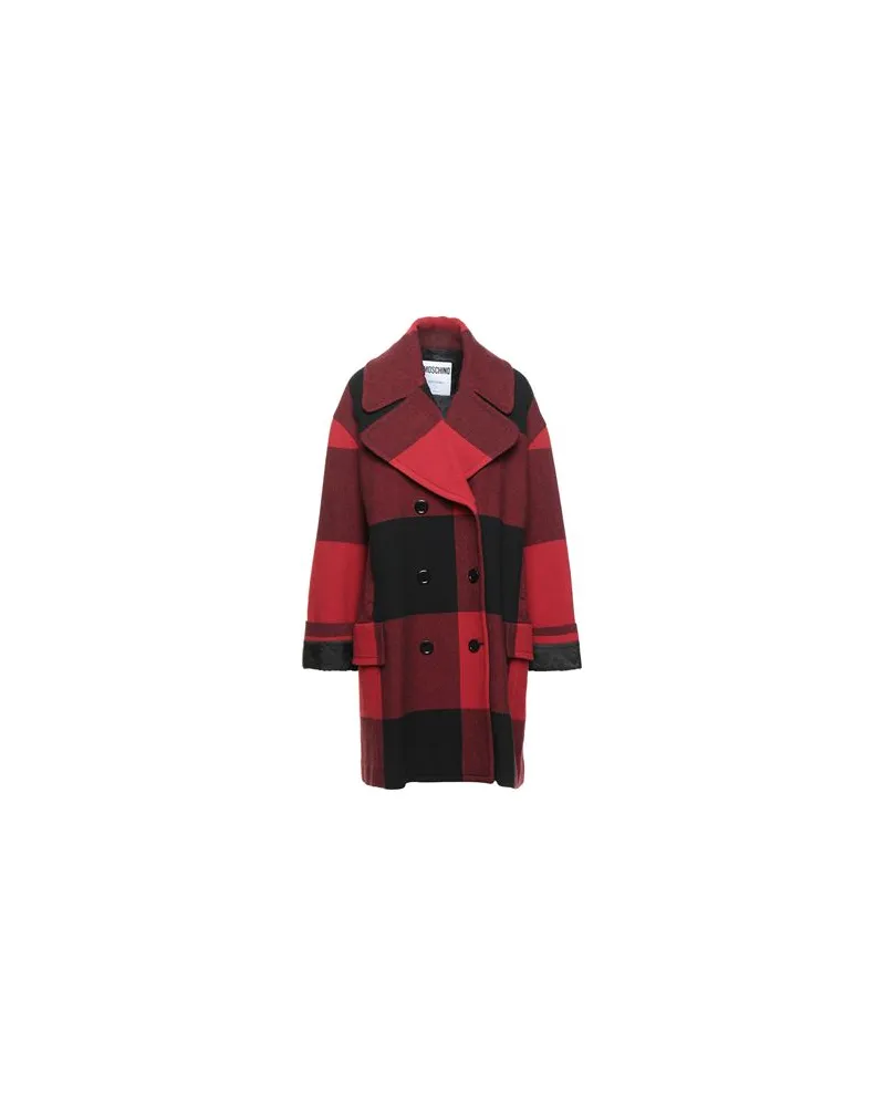 Moschino JACKEN & MÄNTEL - Mäntelauf YOOX.COM Rot