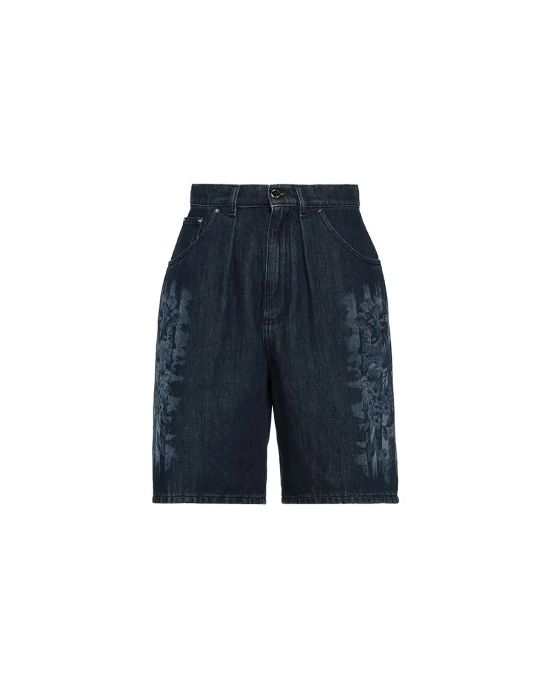 Alberta Ferretti HOSEN & RÖCKE - Jeansshortsauf YOOX.COM Blau