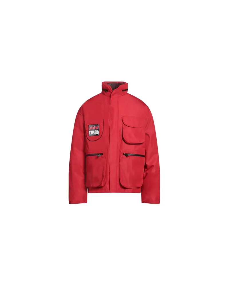 Heron Preston JACKEN & MÄNTEL - Pufferjacken & Daunenjackenauf YOOX.COM Rot
