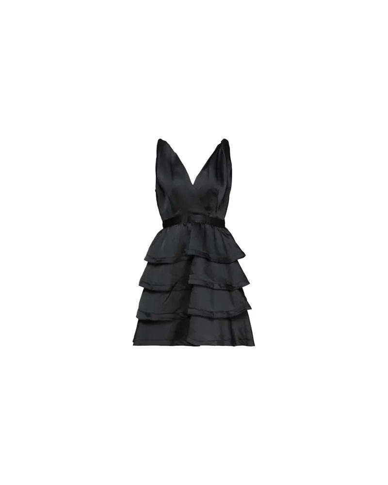 Sandro KLEIDER - Mini-Kleiderauf YOOX.COM Schwarz