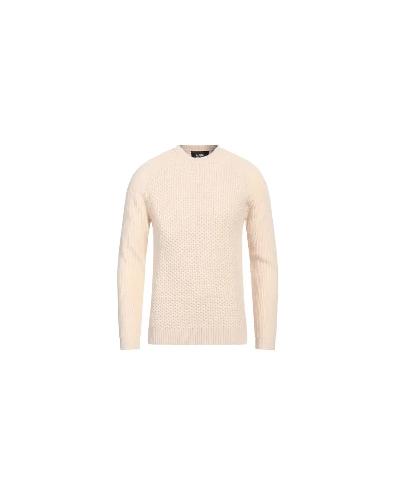 Alpha Studio STRICKWAREN - Pulloverauf YOOX.COM Beige