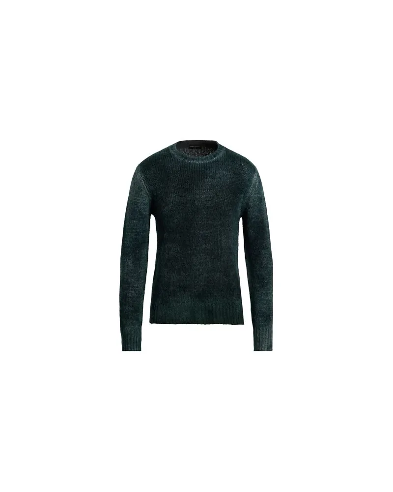Roberto Collina STRICKWAREN - Pulloverauf YOOX.COM Dunkelgrün