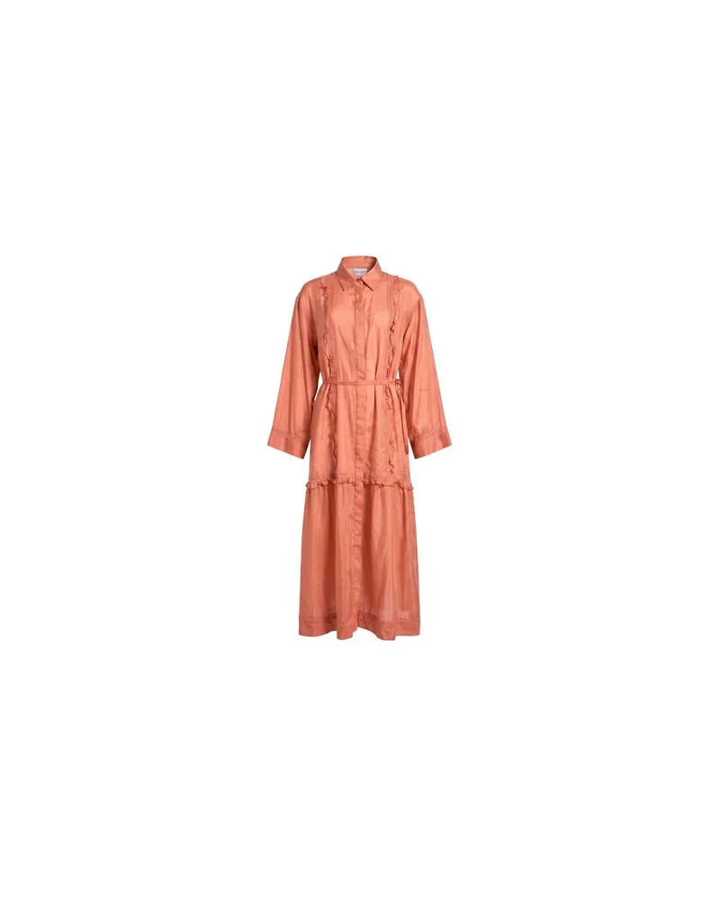 Isabelle Blanche KLEIDER - Maxi-Kleiderauf YOOX.COM Antikrosa