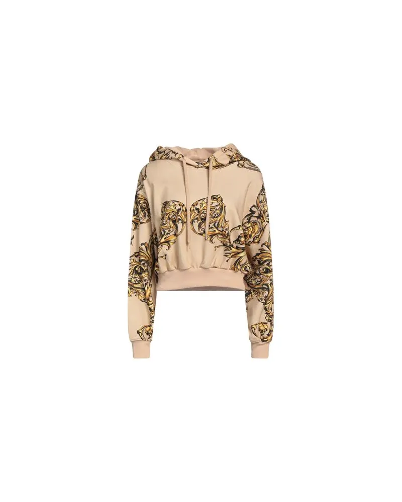 Versace Jeans TOPS - Sweatshirtsauf YOOX.COM Beige